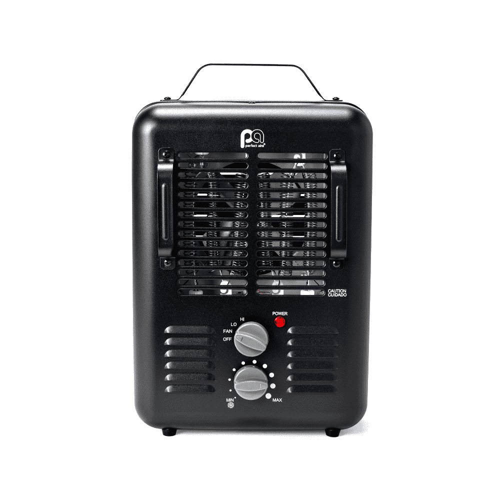 Hyper Tough 1500W Electric Utility Fan- Forced Space Heater, Indoor ...